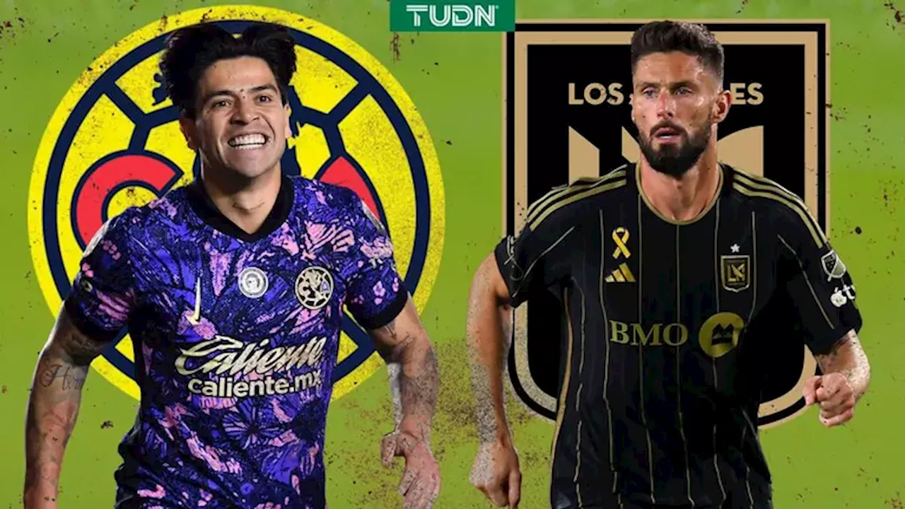 Cuándo es el amistoso LAFC vs. América