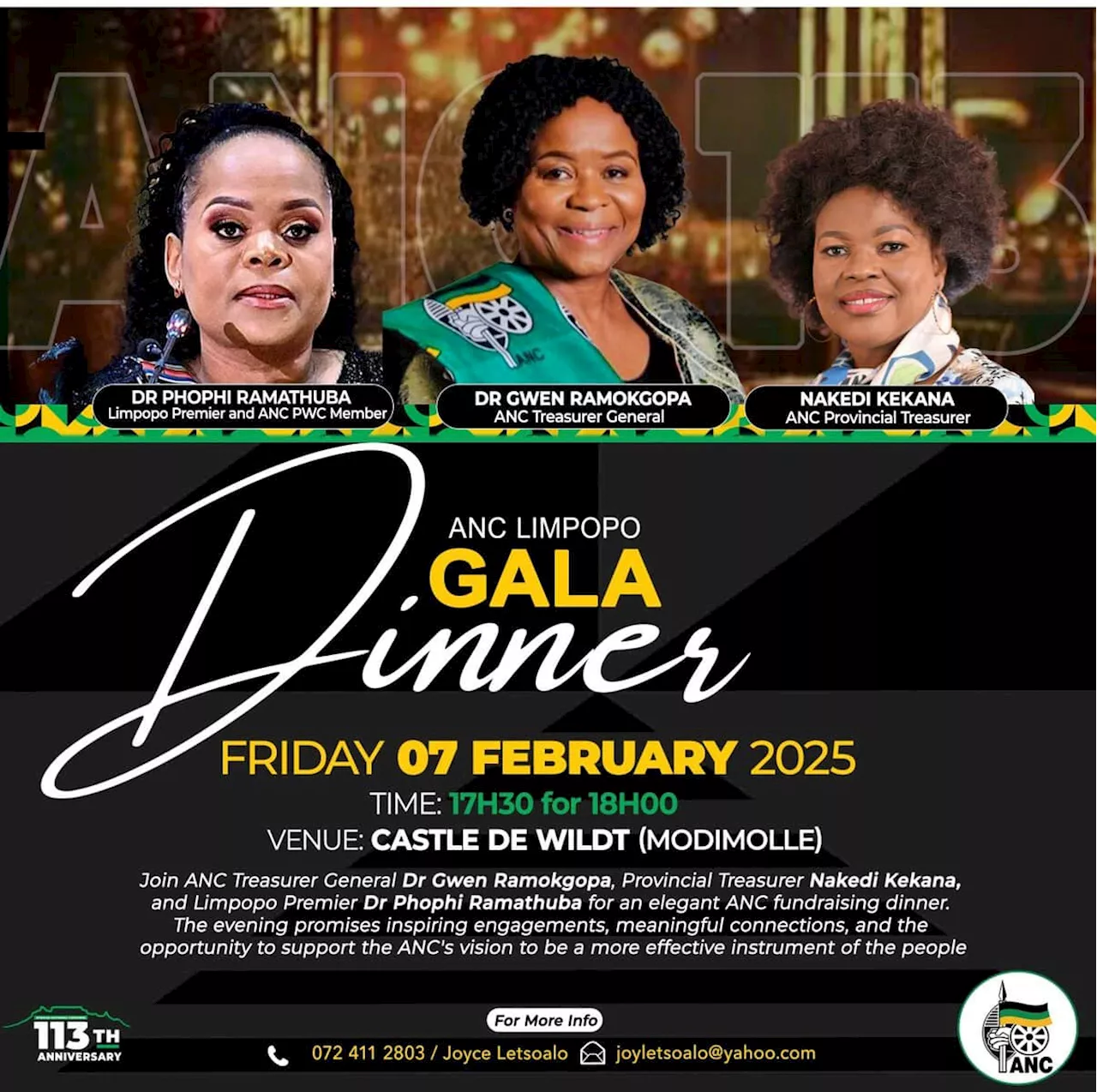 ANC Gala Dinner in Limpopo Sparks Outrage Over R1 Million Price Tag