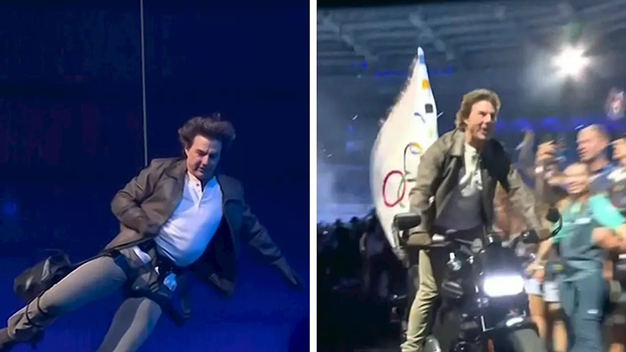  Tom Cruise's Spectacular Olympic Closing Ceremony Stunt