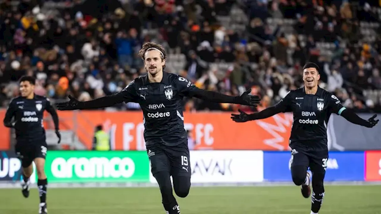 Monterrey venció 2-0 a Forge en la ida de la Concacaf Champions