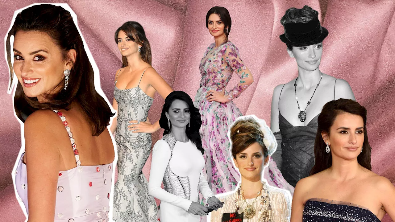 De su primer Chanel al vestido vintage más elegante: todos los looks de Penélope Cruz en la alfombra roja de los Premios Goya 