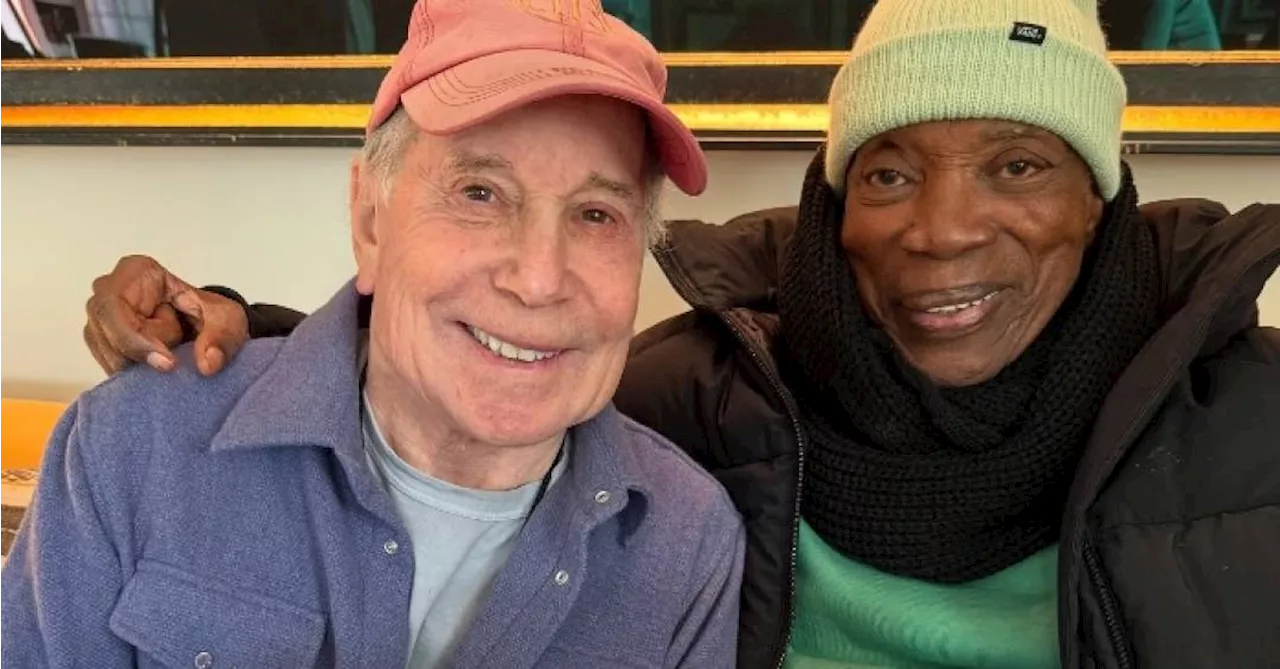 Milton Nascimento Reúne-se com Paul Simon nos Estados Unidos