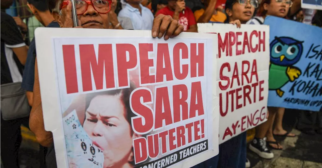 Vice-presidente das Filipinas é alvo de impeachment por acusações de corrupção e ameaça de morte