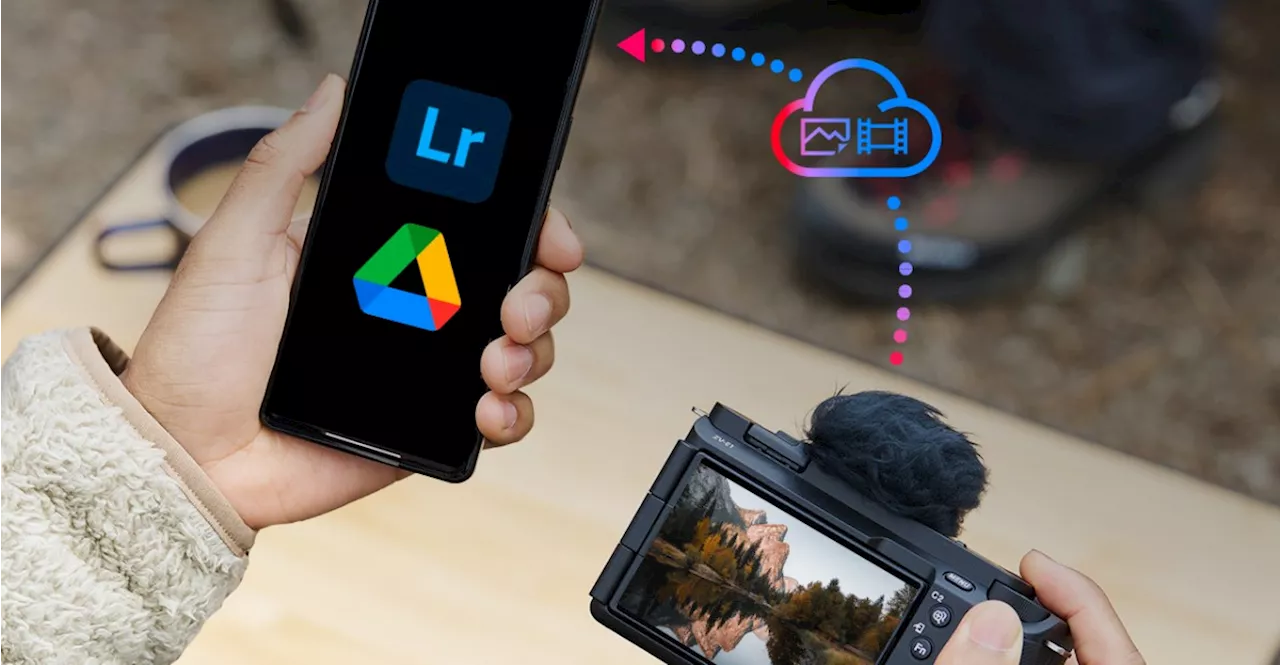 Newer Sony cameras can now upload images to Google Drive and Lightroom