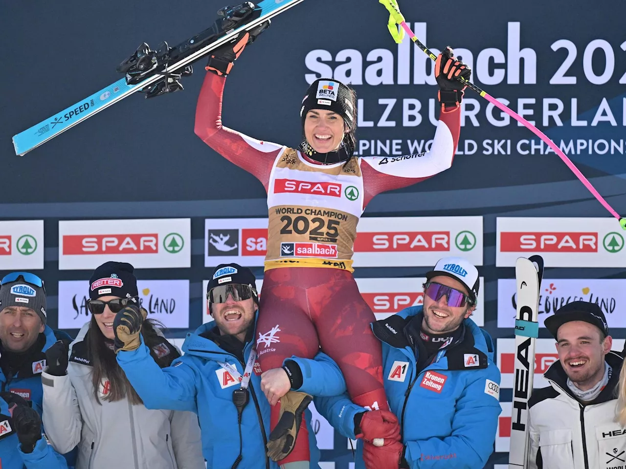 Ski-WM: Venier holt Gold im Super-G!