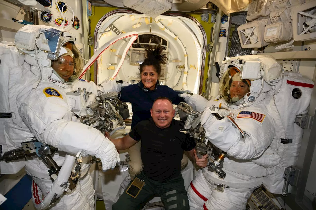 NASA Astronauts' Unexpectedly Extended Space Stay