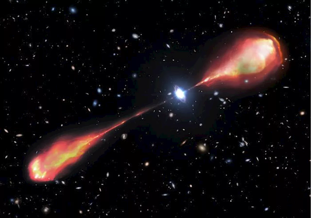 Monster Radio Jet From Early Universe Discovered