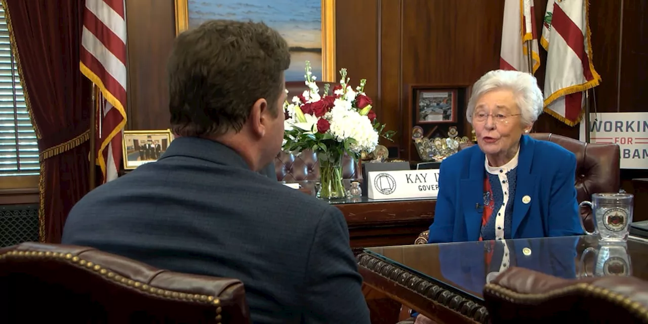 ONLY ON 12: Ivey discusses crime, education priorities for 2025