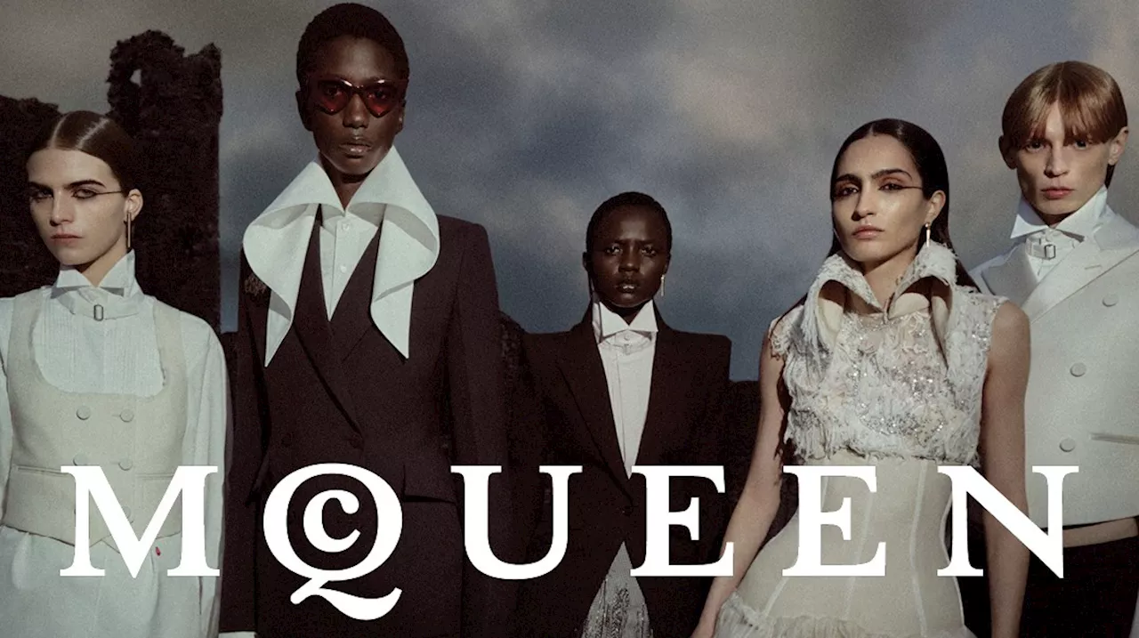 EXCLUSIVE: Alexander McQueen, Sean McGirr Travel to a Welsh Castle for Spring 2025 Campaign