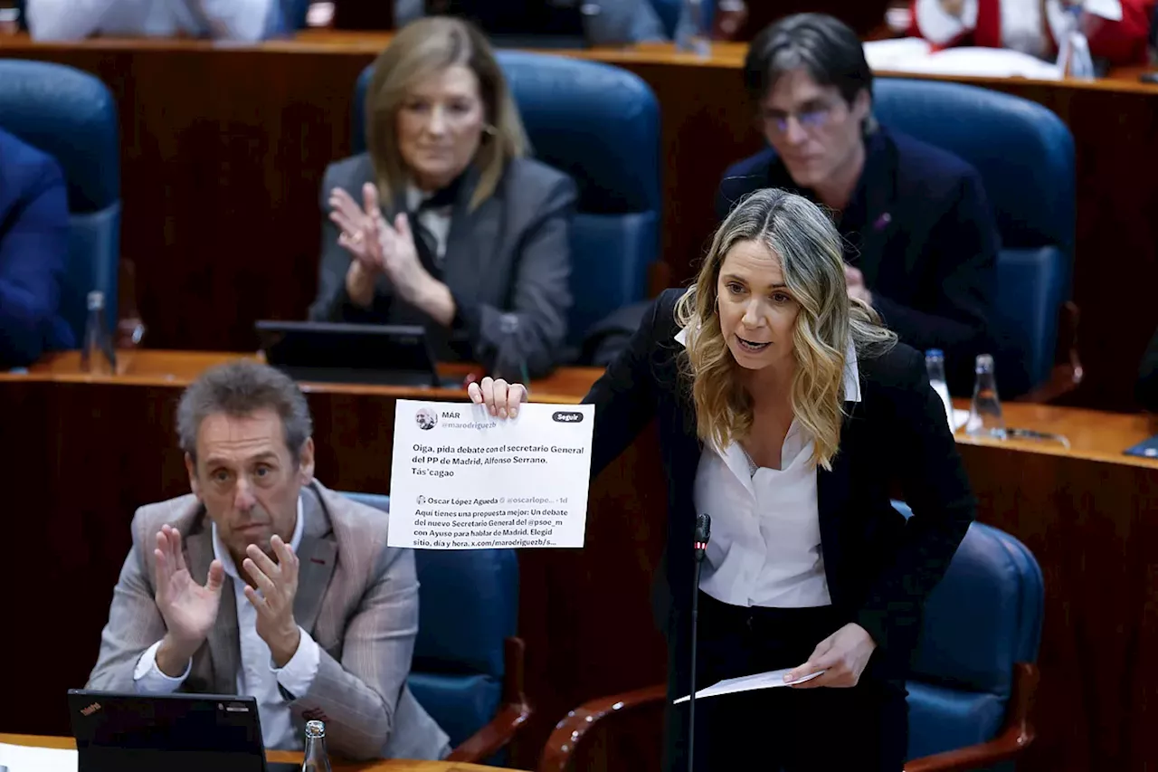 Primer pleno parlamentario del año en la Asamblea de Madrid