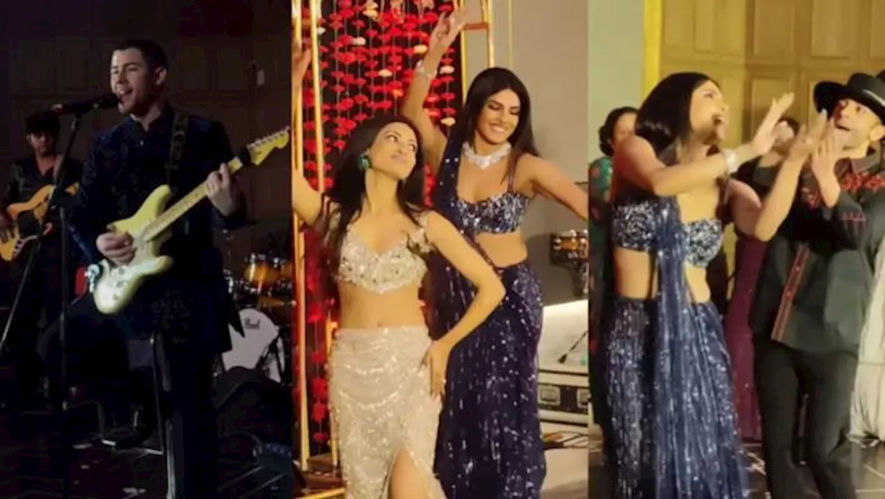 Priyanka Chopra and Nick Jonas’s fiery performances at brother’s sangeet event