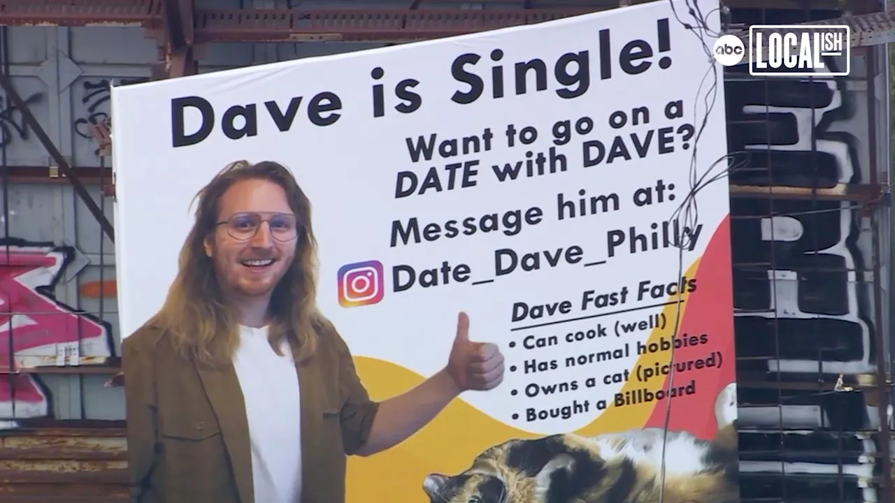 Philadelphia Man Goes Viral After Renting Billboard to Find a Date