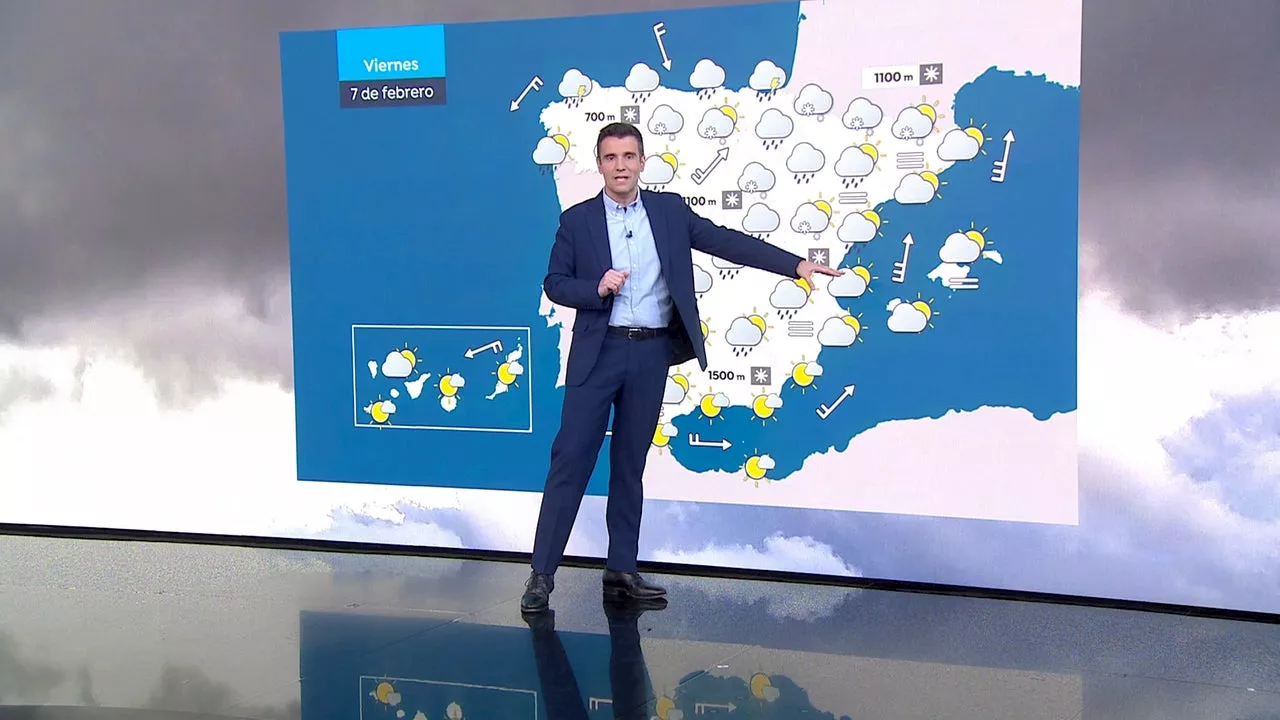 Borrasca 'Exprés': Nieve, lluvias y frío intenso