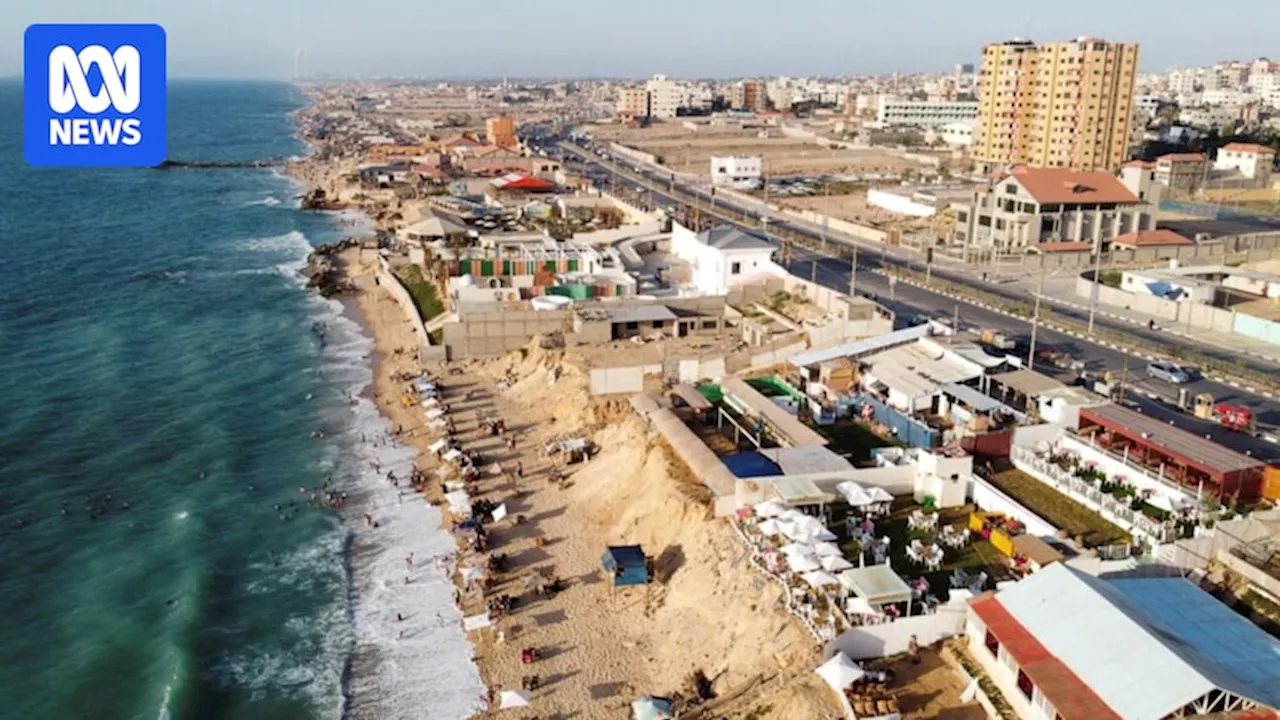 Children once played by the ocean. Now Gaza's beaches are a 'sad' place