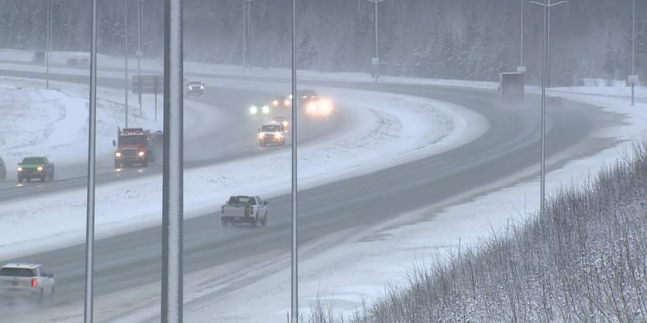 Military Vehicle Accident Blocks Glenn Highway Traffic