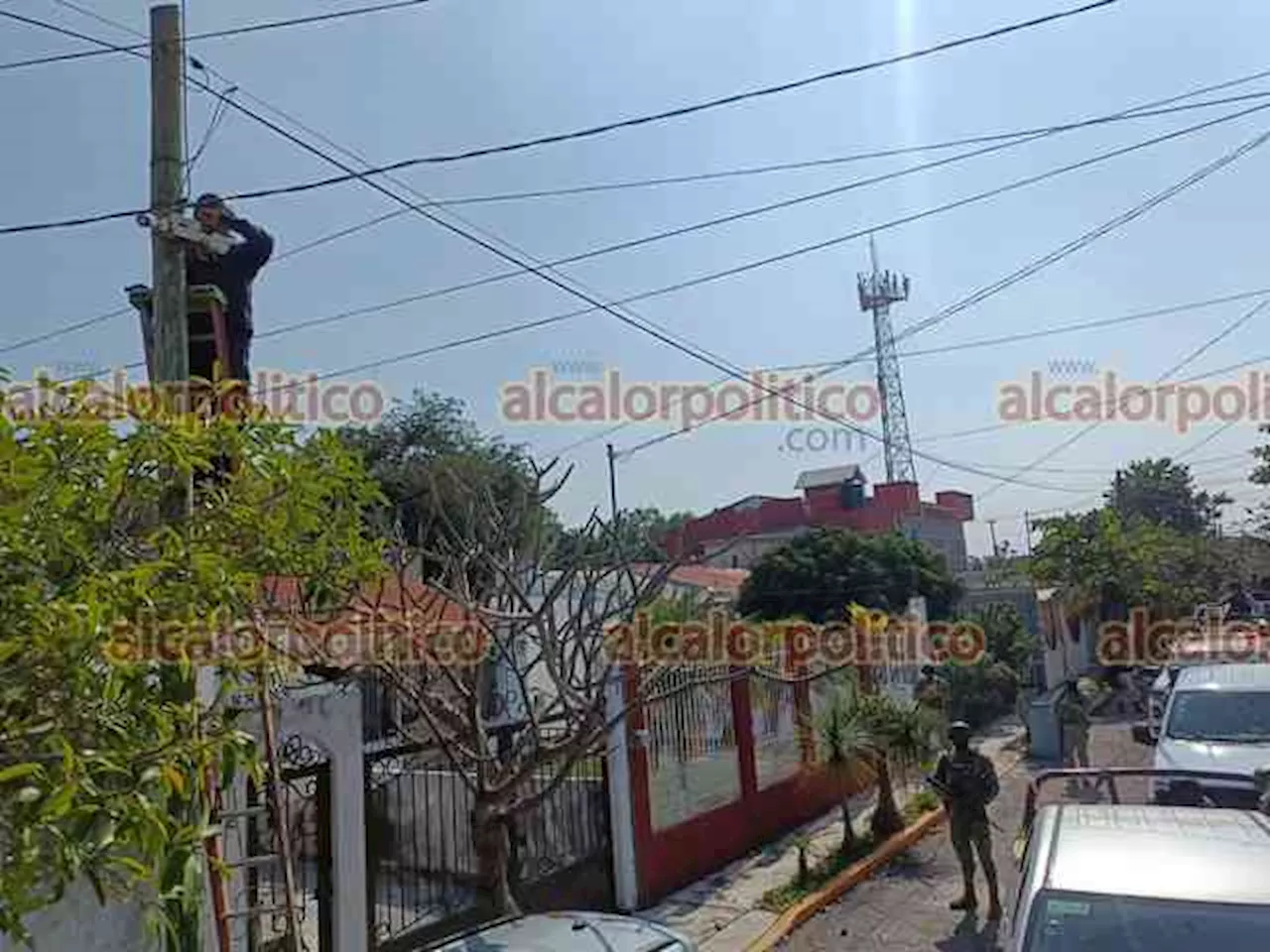 Retiran 19 cámaras de vigilancia en municipios La Antigua y Puente Nacional