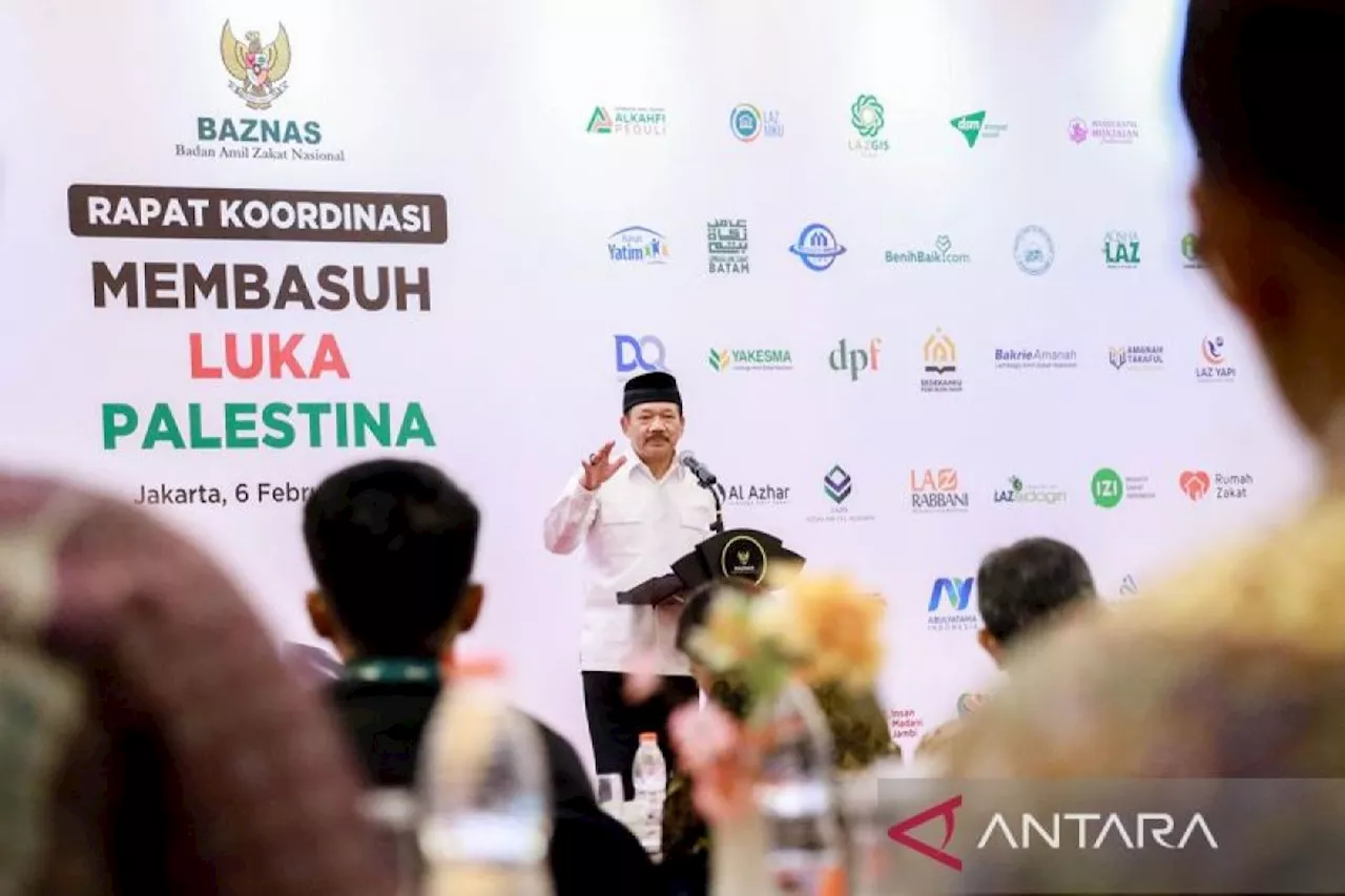 Baznas RI dan LAZ-UPZ Komitmen Membangun Kembali Gaza