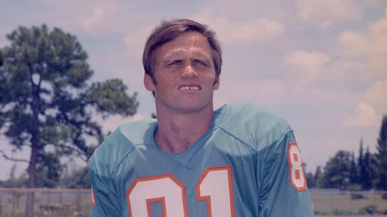 Howard Twilley, receiver for undefeated 1972 Dolphins and Heisman runner-up at Tulsa, dies at 81