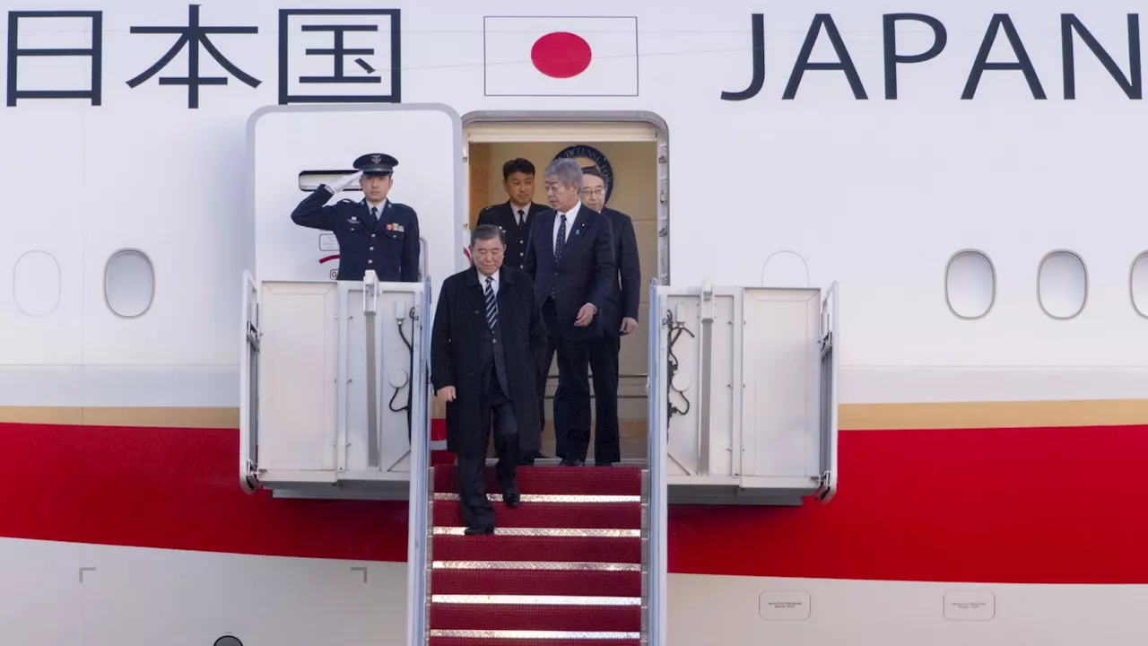 Japan's Ishiba makes a whirlwind Washington trip to try to forge a personal connection with Trump