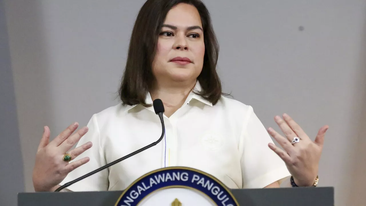 Philippine Vice President Prepares for Impeachment Trial, Dodges Resignation Question