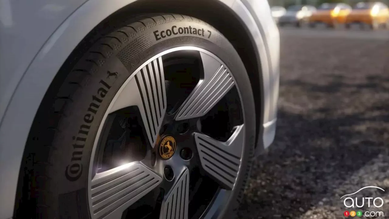 Continental's EcoContact 7 and 7S Tires Take Inspiration from Golf Balls