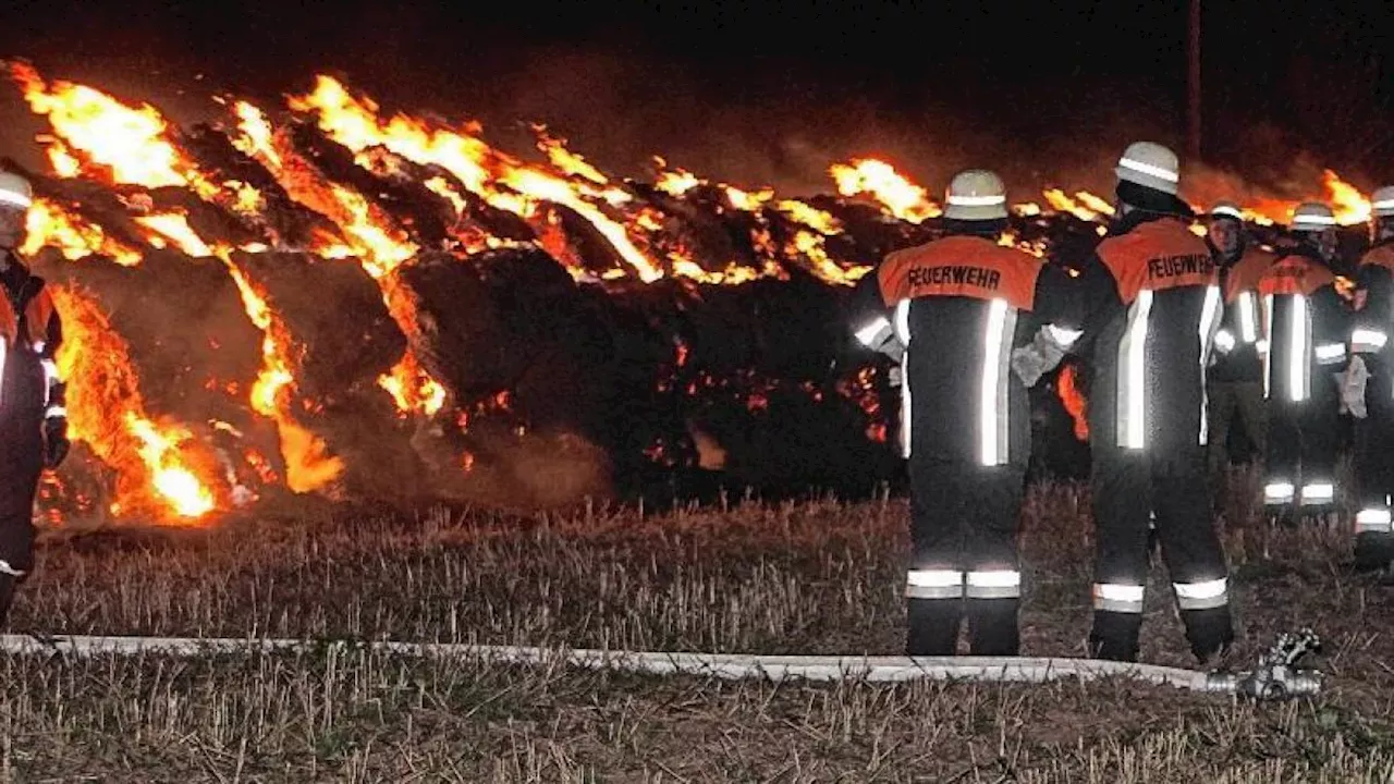 Fünf Tatverdächtige wegen Brandstiftungen in Bayern festgenommen