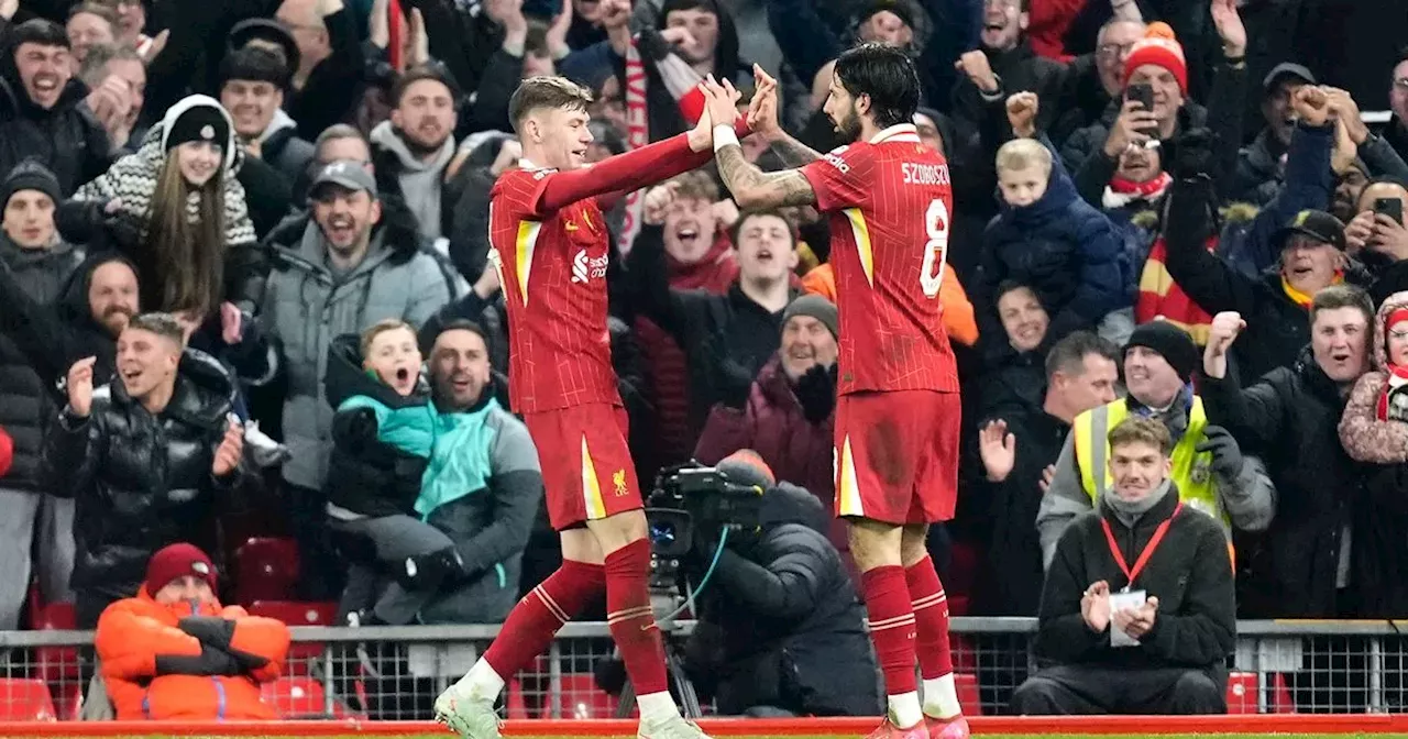 Conor Bradley: Anfield Cheers Still 'Blow My Mind'