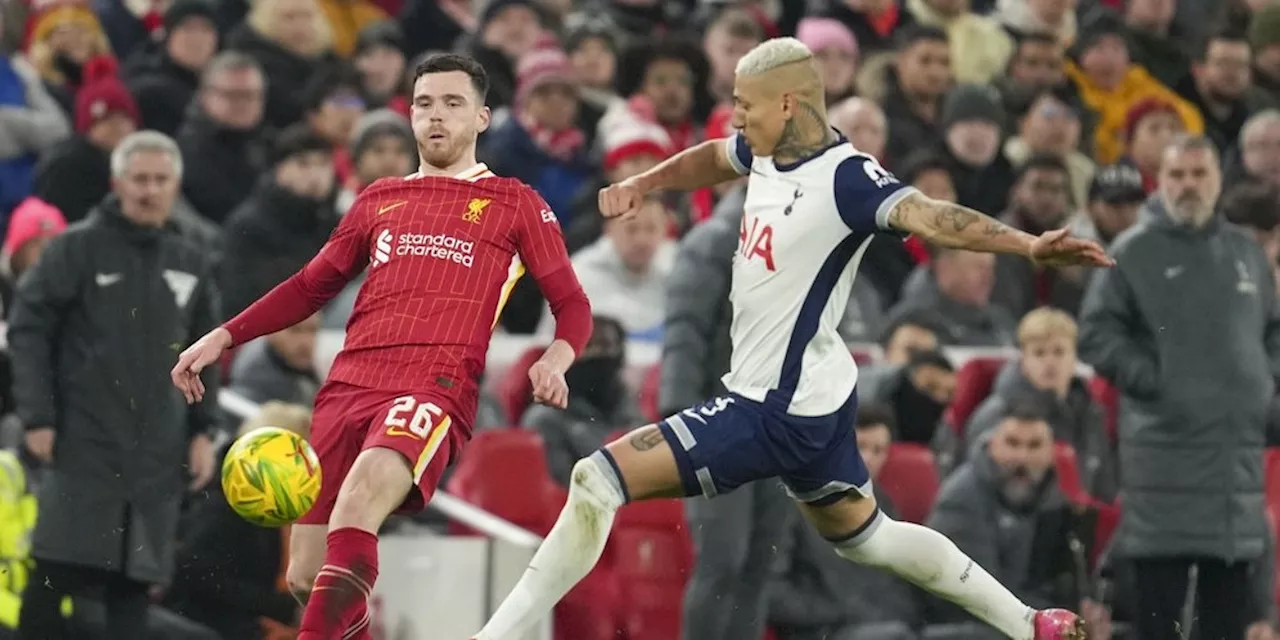 Liverpool Membantai Tottenham di Carabao Cup, Buktikan Keberhasilan di Semua Kompetisi