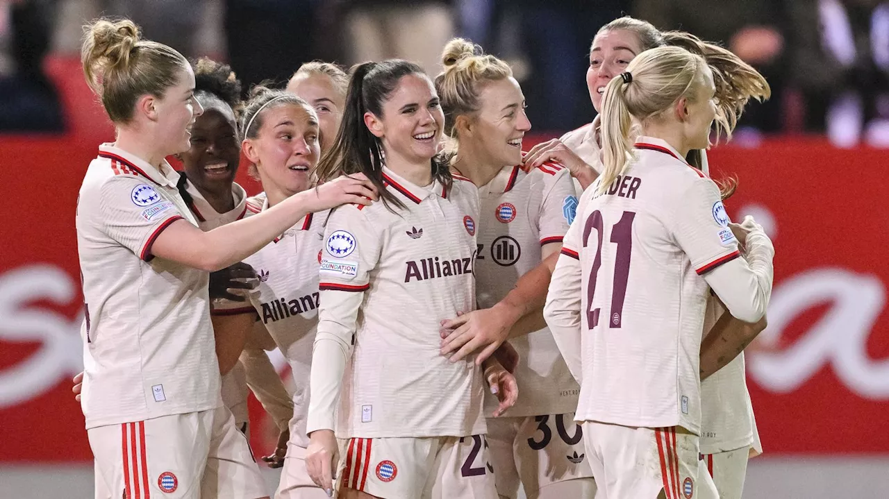 FC Bayern Frauen erhalten schwierigen Gegner im Champions-League-Viertelfinale