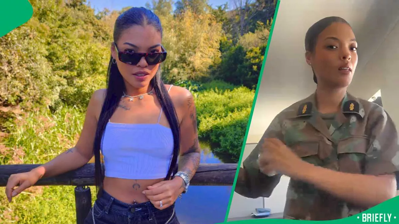 South African Military Woman's TikTok Video Sparks Joy and Appreciation