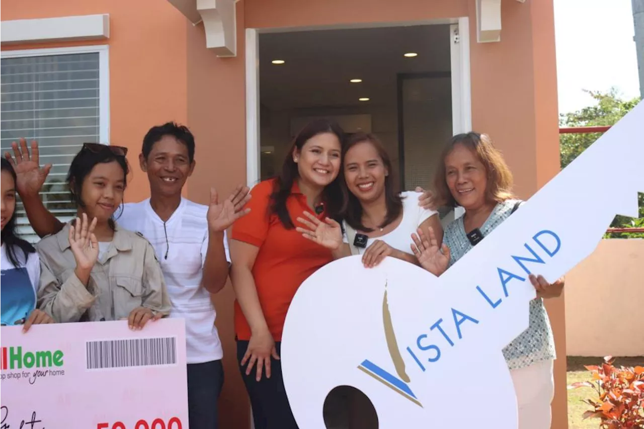 OFW from Bicol gets dream home; Camille Villar vows to champion OFW rights, welfare