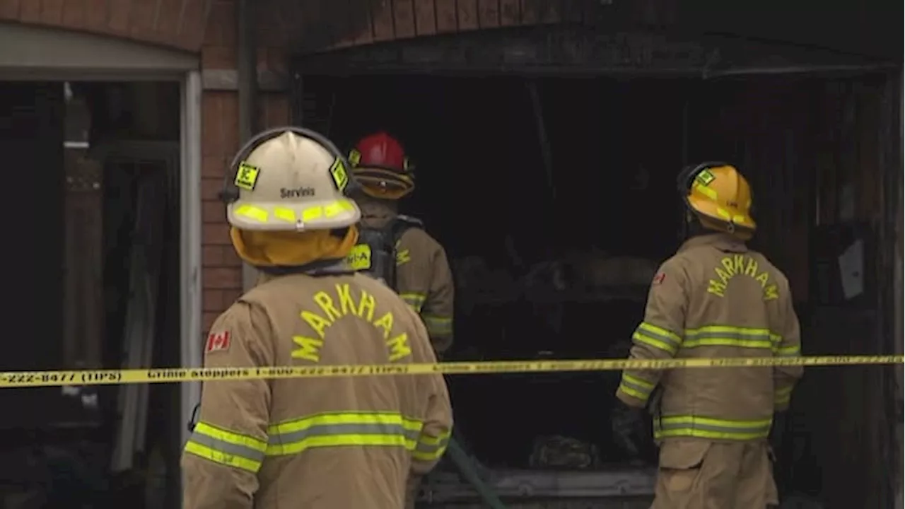 Man Dead, Woman Injured in Markham Townhouse Fire