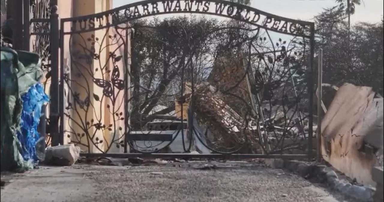 A Wrought Iron Gate, A Son's Legacy: Couple Finds Strength After Fire