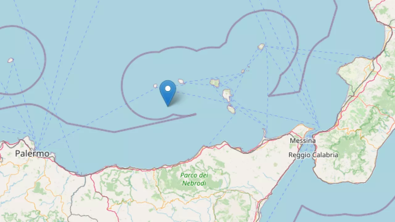 Forte Scossa di Terremoto al largo di Alicudi, Messina Trema