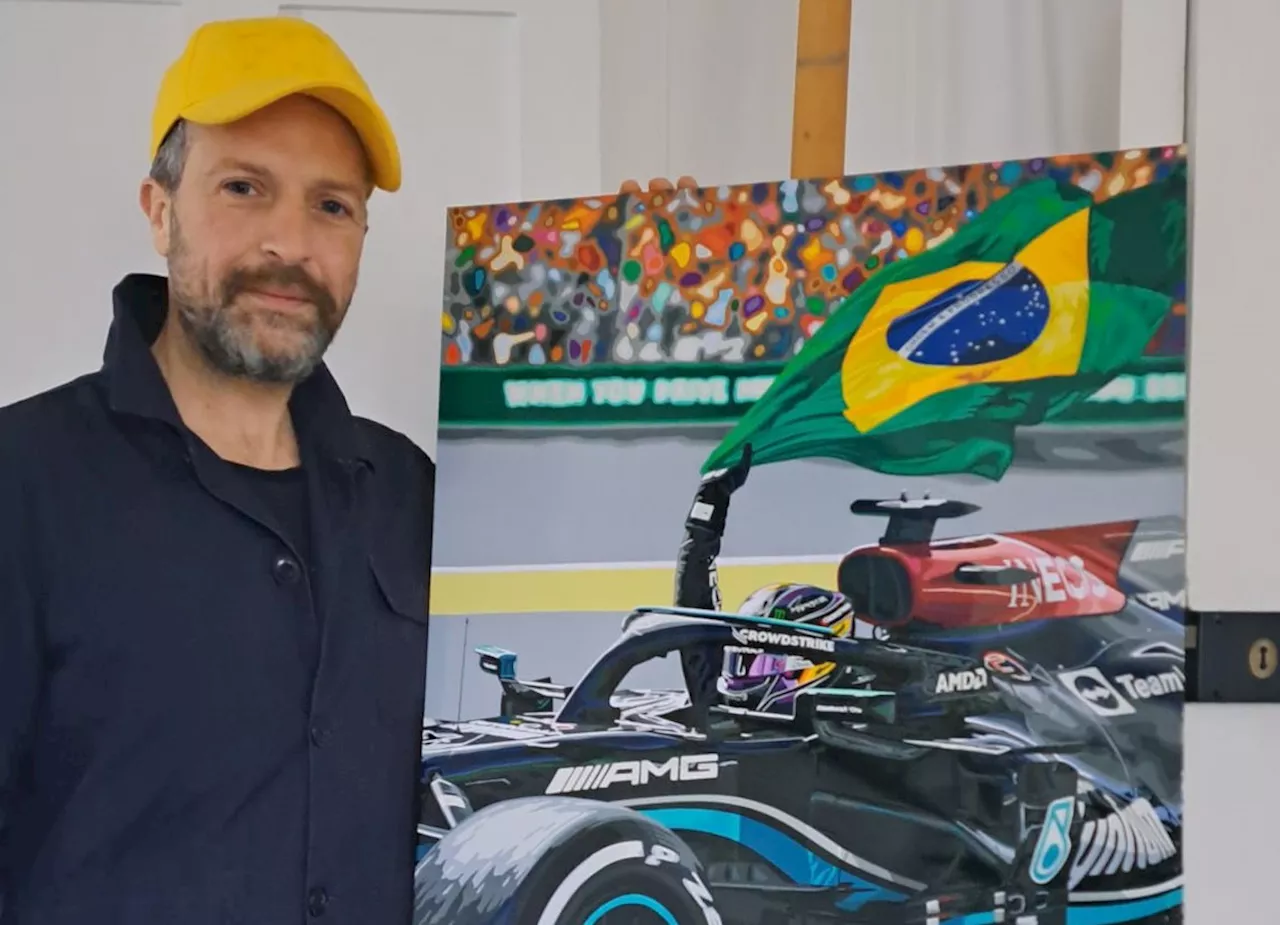 EXCLUSIVE: How Lewis Hamilton helped F1-obsessed artist realise dream