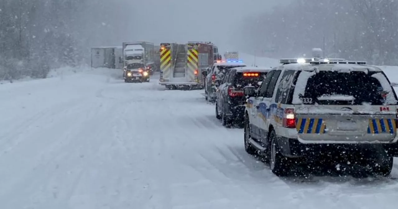 Fatal Pileup on Highway 11 in Orillia Claims Life, Injures Dozens