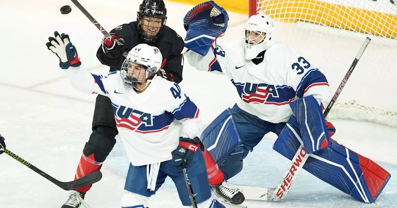 Team Canada vs. Team USA in Rivalry Series Action