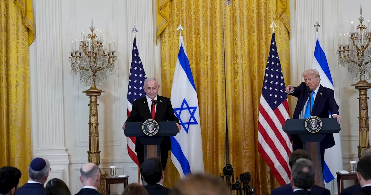 Trump and Netanyahu Hold Joint News Conference at the White House