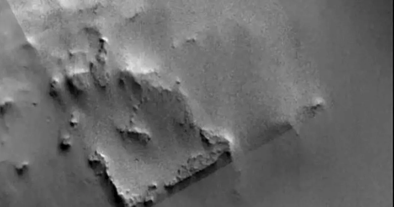 Mars' Mysterious Square: Is it Proof of Ancient Life?