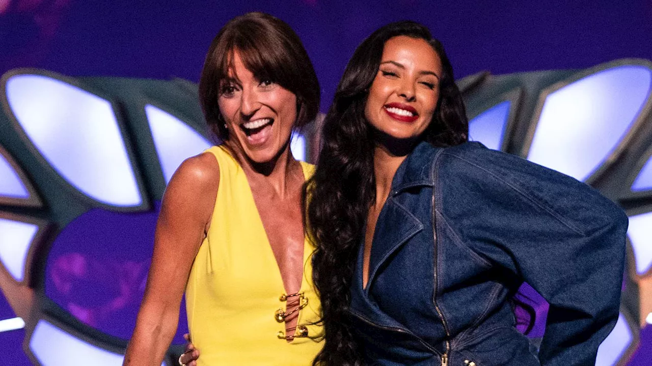 Davina McCall and Maya Jama Shine in New 'Masked Singer UK' Sneak Peeks: Fans Think They've Cracked Wolf's Identity