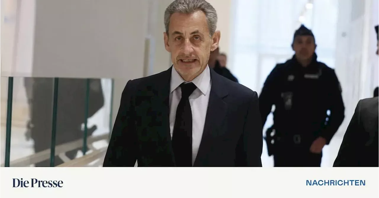 Frankreichs Altpräsident Sarkozy bekommt Fußfessel