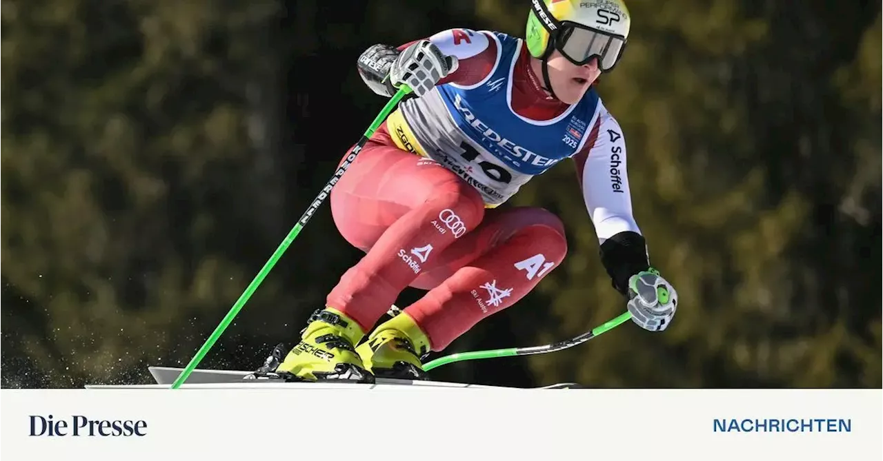 Nächste Medaille in Saalbach: Raphael Haaser gewinnt Silber im Super G