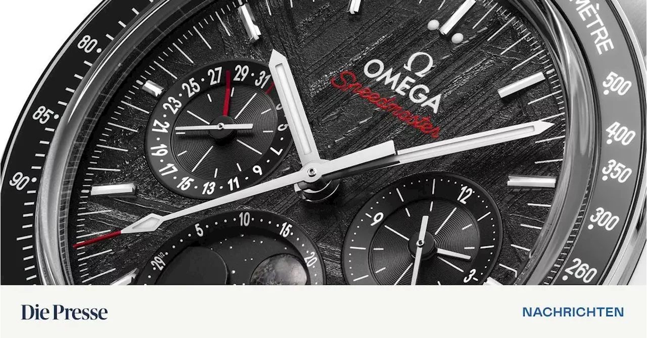 Omega „Speedmaster“: Eine Uhr aus Himmelskörpern