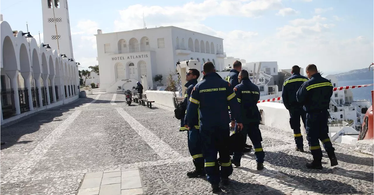 El Gobierno griego declara el estado de emergencia en Santorini por la oleada de terremotos