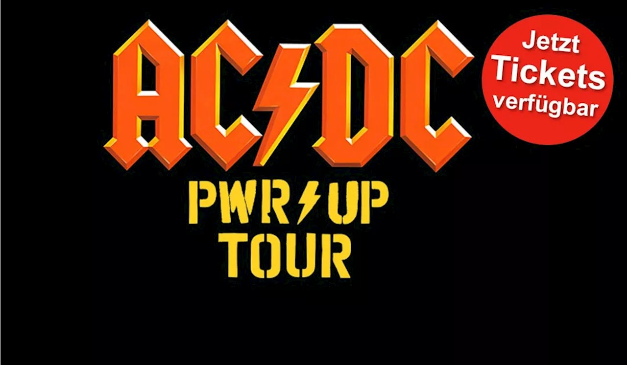 AC/DC Tour 2025: Tickets für Berlin, Düsseldorf und Karlsruhe verfügbar