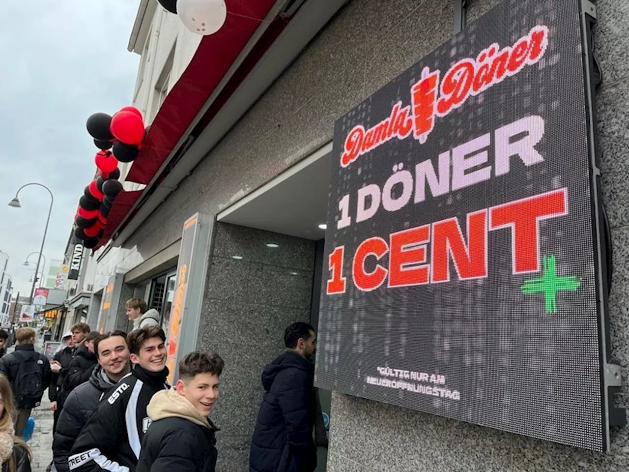 Ein-Cent-Döner-Chaos in Köln-Rodenkirchen