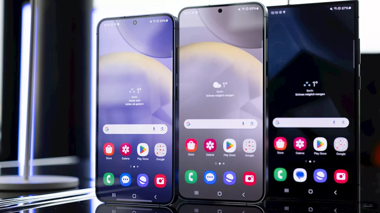 Samsung lässt Smartphone-Besitzer auf Android 15 warten