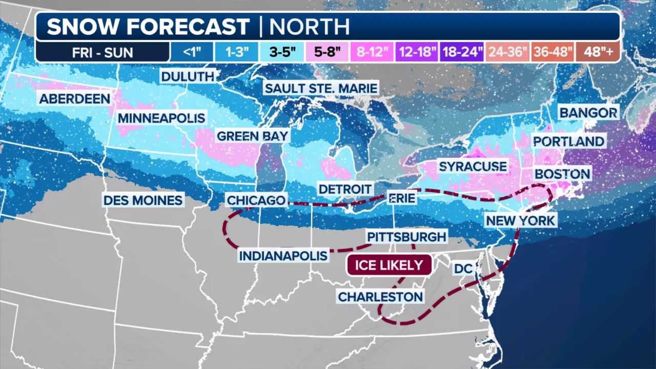 New Winter Storm to Slam NYC Area with Snow Over Weekend