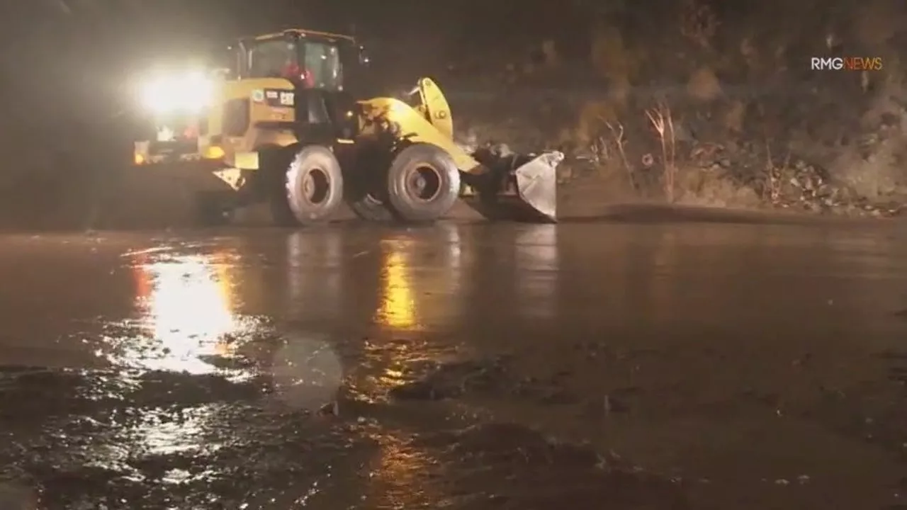 Mudslide Shuts Down Portion of Pacific Coast Highway After Recent Storms