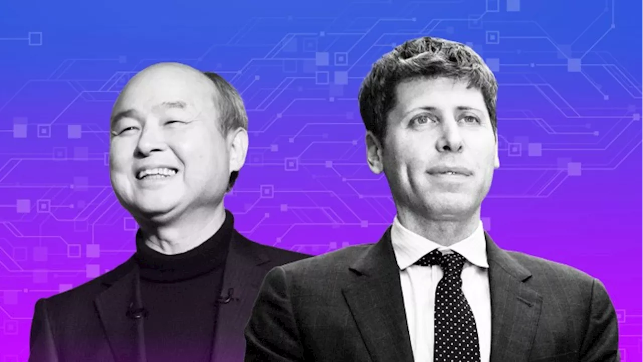 SoftBank’s Masayoshi Son and OpenAI’s Sam Altman bet on AI — and each other